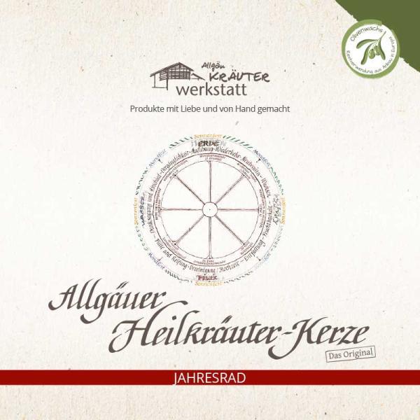 Allgäuer Heilkräuterkerze Raunächte
