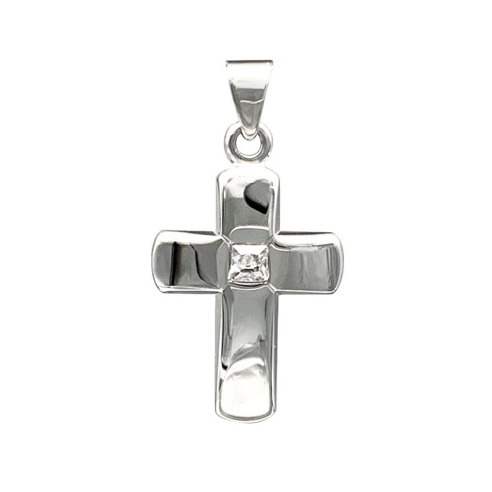 Großer Anhänger Christuskopf Kreuz 75mm Gold Kaffeebohne